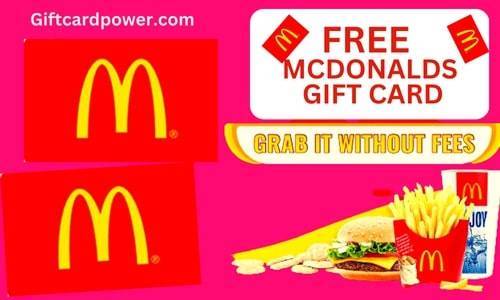McDonalds Gift Cards