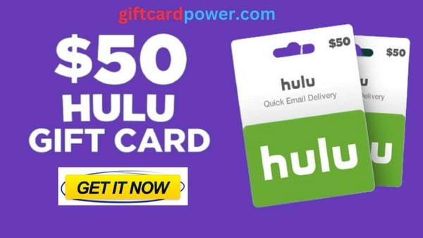 Free $50 Hulu Gift Card Online