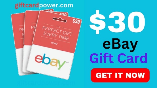 30 eBay gift card