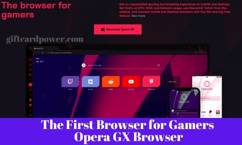 Gamers Opera GX Browser