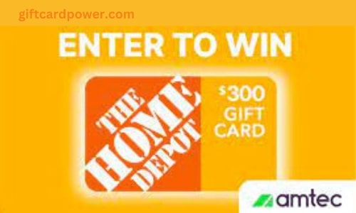 $300 Home Depot Gift Card