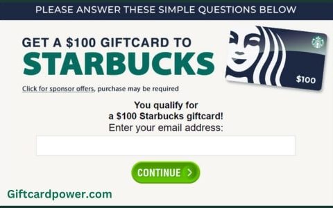 Grab $100 Starbucks Gift Card