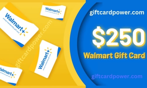 250 Walmart Gift Card Offer
