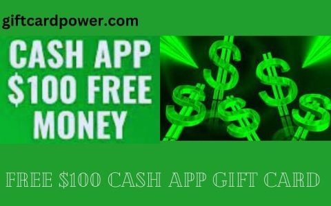 Cash App gift card Free