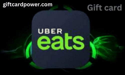 Uber Eats gift card code