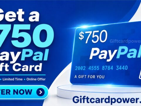 Best $750 PayPal Gift Card New