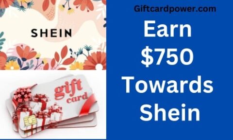 $750 Towards Shein