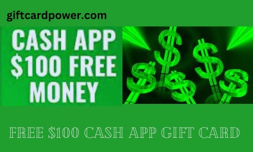 Cash App Gift Card Free