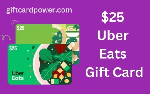 Uber Eats Gift Card