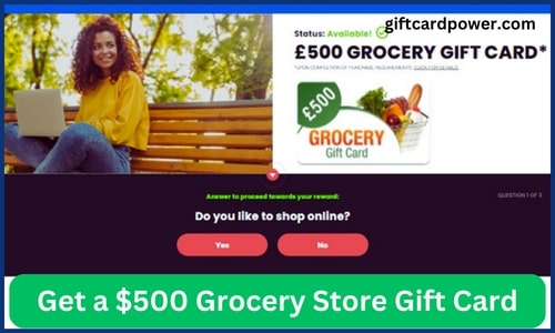 Grocery Store Gift Card