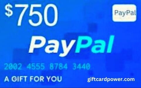 PayPal Gift Card