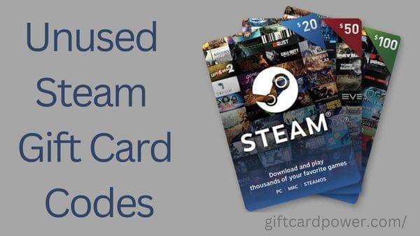 Steam Gift Card