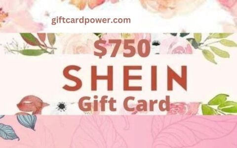 shein gift card