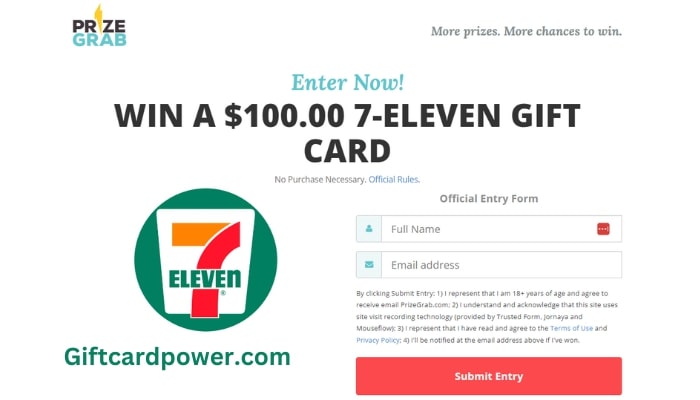 Win a $100 7-Eleven Gift Card