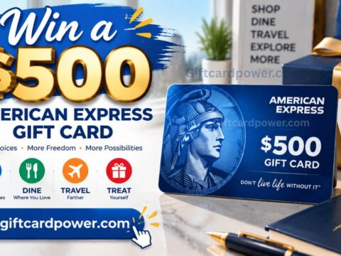 Win a $500 American Express Gift Card
