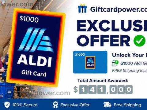 Chance at $1,000 Aldi Rewards