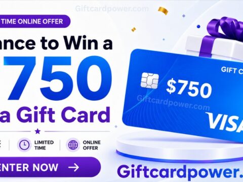 $750 Visa Gift Card