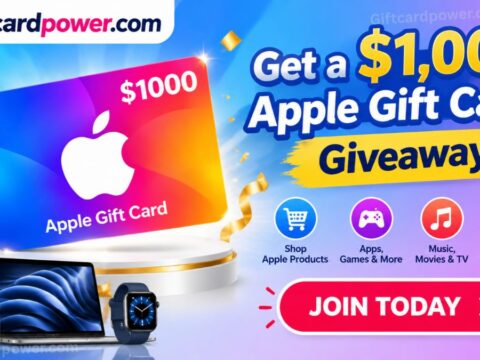 $1,000 Apple Gift Card